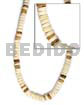 7-8mm Coco Pokalet Bleach Wht/tiger