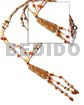 3-tassle Mahogany Pendant