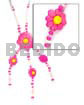 3-tassel Triple Coco Flower Pendant