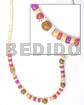 2-3mm Coco Heishe Bleach 4-5mm