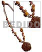 2 Layer Knotted Brown Cord