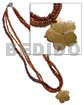 3 Rows Glass Bead &