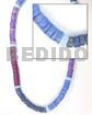 4-5mm Coco Heishe Blue Wine/navy