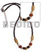 2-3mm Black Coco Pokalet. Bone