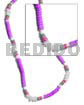 4-5mm Lavender Coco Pokalet/ White