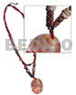 45mm Oval Hammershell Painted Design