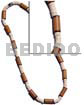 4-5mm Coco Heishe Bleach Bamboo