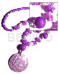 4-5mm Lilac Coco Pokalet White
