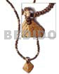 Diamond 2 Faced Coco Pendant