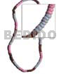 4-5mm Pink/aqua Blue/nat Brown Combination