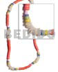 Orange/blue/green/yellow 4-5mm Coco Pokalet Combination
