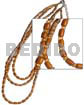 3 Rows 2-3mm Coco Heishe