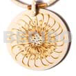 50mm Round Coco Pendant Flower