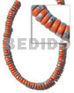 4-5mm Coco Pokalet. Orange Splashing