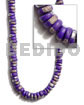 4-5mm Coco Pokalet. Violet Splashing