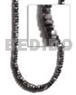 4-5mm Coco Pokalet. Black Splashing