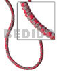 4-5mm Coco Pokalet. Pink Orange
