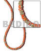 4-5mm Coco Pokalet. Orange Splashing