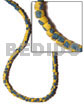 4-5mm Coco Pokalet. Bright Yellow