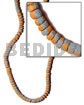 4-5mm Coco Pokalet. Orange Splashing