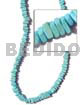 Coco Square Cut 8x8mm Aqua
