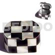 Stainless Metal Casing Inlaid Black