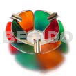 Capiz Colored Ashtray