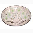Oval Capiz Placemat 12x18" (