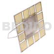 Pastel Yellow Picture Frame Capiz