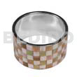 Inlaid Brownlip/troca Blocking Stainless Napkin