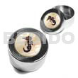 Stainless Metal Round Casing Inlaid