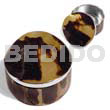 Stainless Metal Round Casing Inlaid