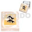 Stainless Square Metal Casing Inlaid