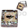 Stainless Square Metal Casing Inlaid