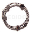Glass Beads In Hoop Wire