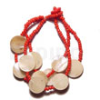 3 Rows Glass Beads W