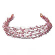 8 Rows Copper Wire Cuff