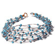 8 Rows Copper Wire Cuff