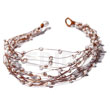 8 Rows Copper Wire Cuff