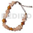 Clear Stone Crystals In Brown