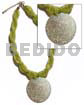 12 Rows Lime Green Twisted