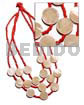 3 Layer Red Glass Beads
