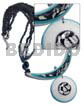 4 Layers Black Glass Beads