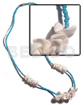 White Shells In Light Blue