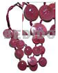 25mm Old Rose Capiz Shells