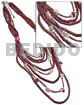 8 Rows Graduated Glass Beads