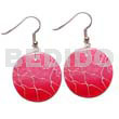 35mm Round Pink Capiz 2