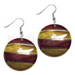 Dangling Handpainted And Colored Round