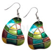 Dangling Handpainted And Colored Round