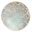 Round 40mm Hammershell Handpainted Design
